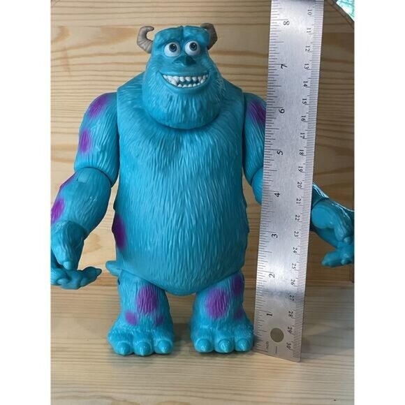 Disney Pixar Monsters Inc Sulley Action Figure Mattel Action Figure 8" - Picture 6 of 6